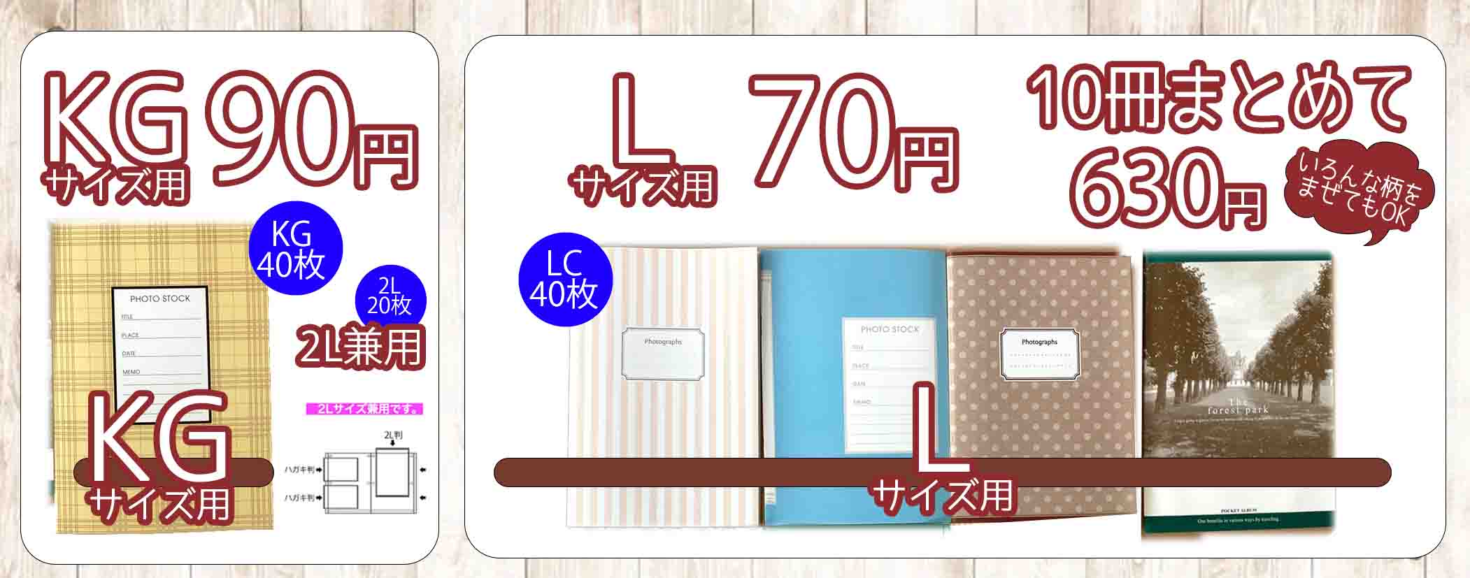 サービスアルバム ミニアルバム CA-200 ca-23-40ex FPA-12 CA-22-40EX CA-24 40EX